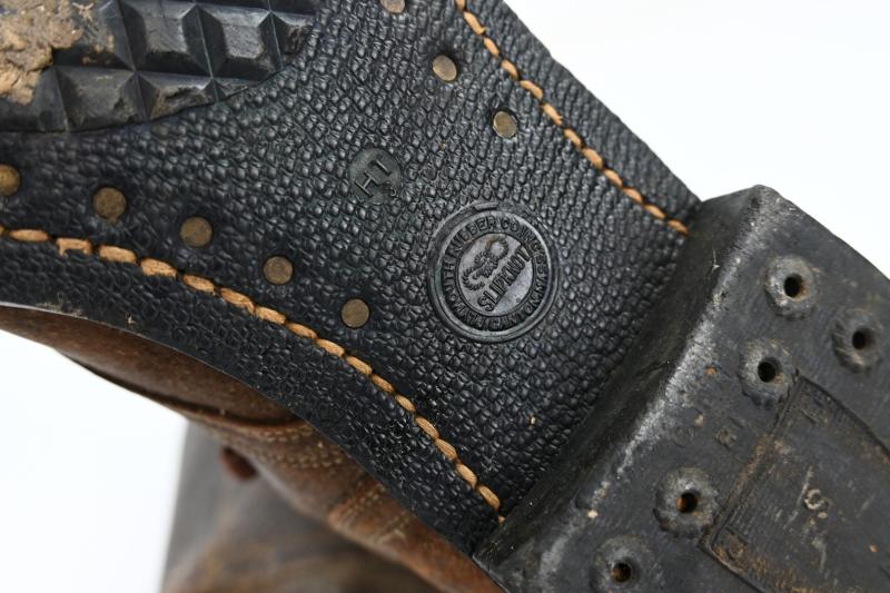 US WW2 Double Buckle Combat Boots