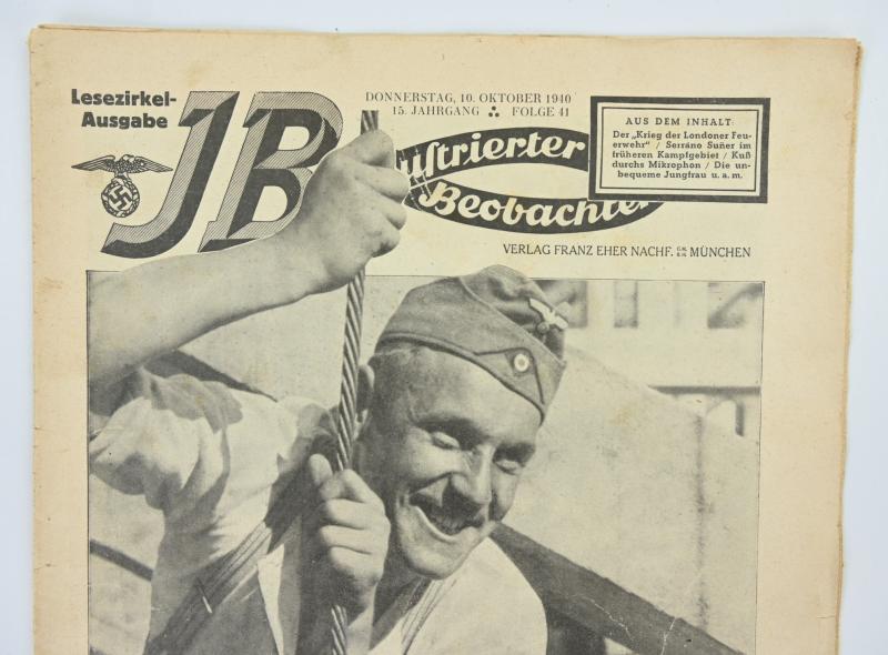German Magazine "Illustrierte Beobachter" Dated 10 October 1940