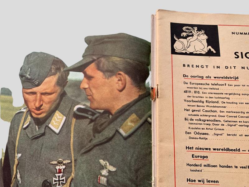 German WWII Magazine 'Signal' 1945 Nr. 4