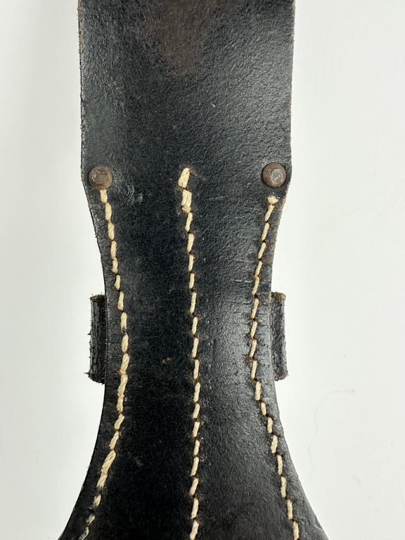 Wehrmacht K98 Leather Bayonet Frog By ‘KVZ’ 1943