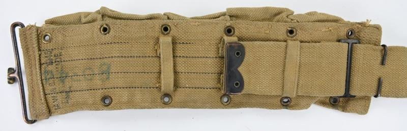 US WW2 M1 Garand Ammo Belt British Made