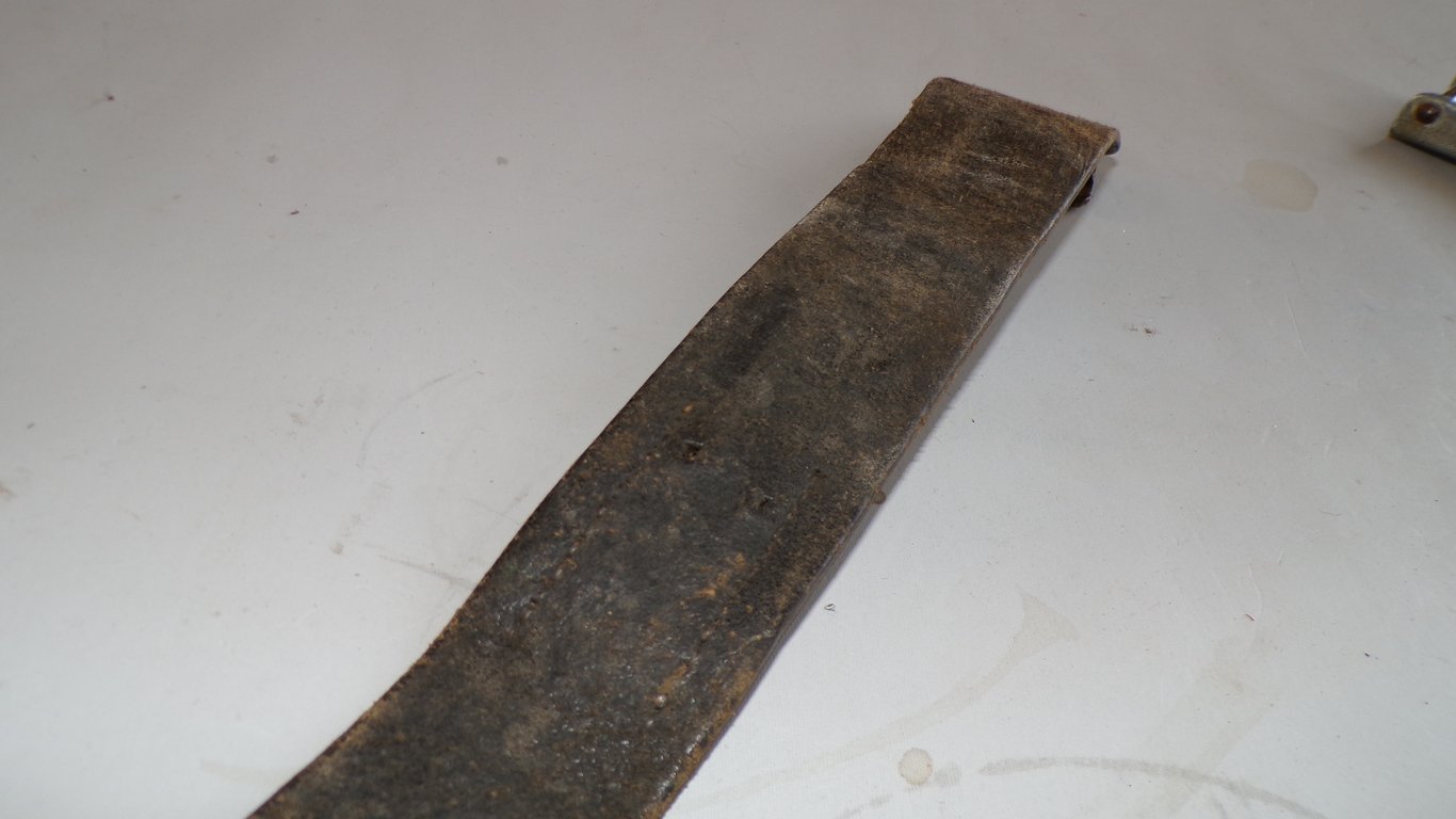 Heer Combat Used Dress Belt & Buckle