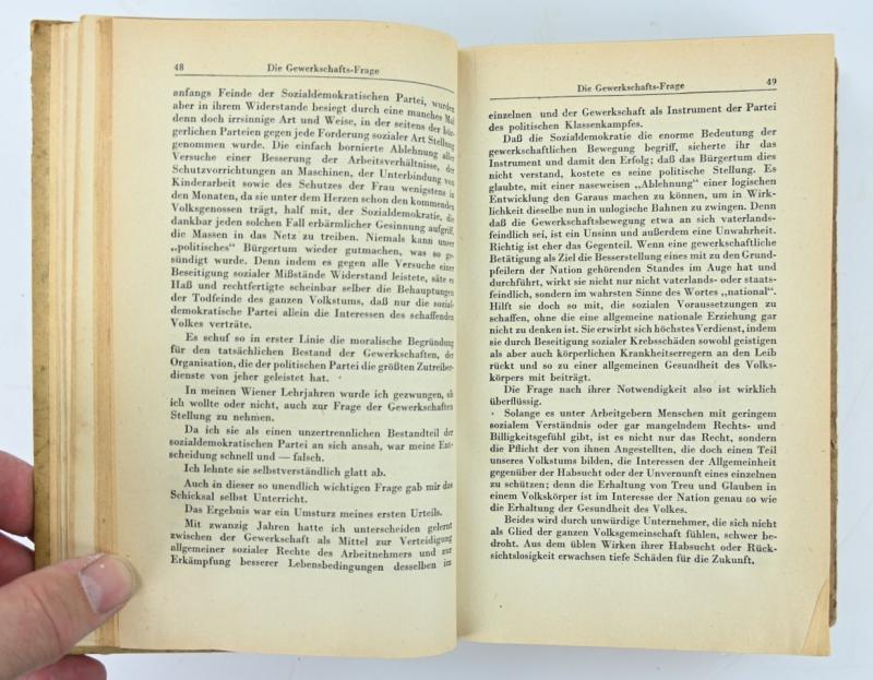 German Adolf Hitler Mein Kampf Book 1944