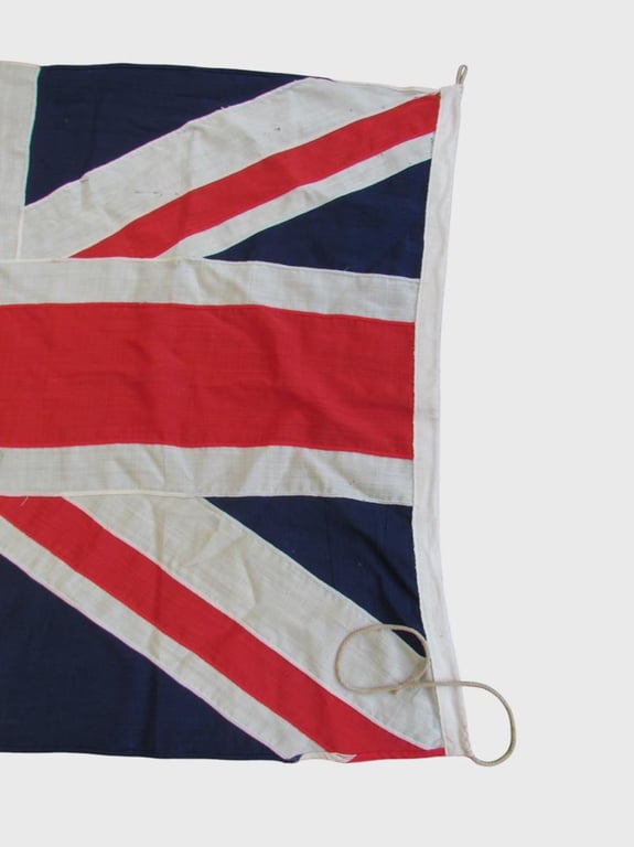 British WWII Union Cotton Flag.