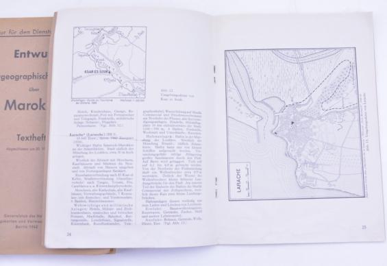 German WH 'Concept' Morocco Information books