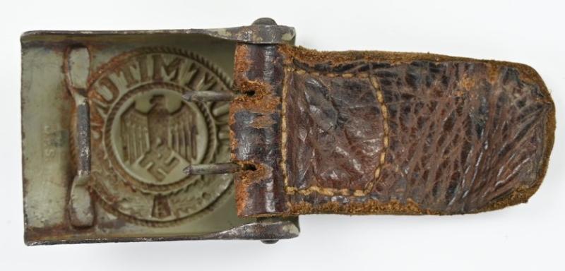 German WH Beltbuckle with Tab 'JFS' 1941