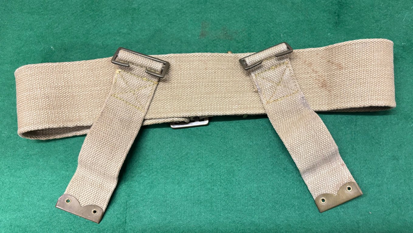 1908 Pattern Web Equipment Economy Waistbelt dated 1918