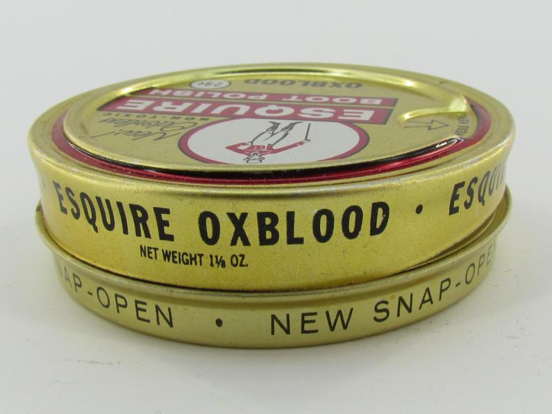 US WWII Era Esquire Boot Polish