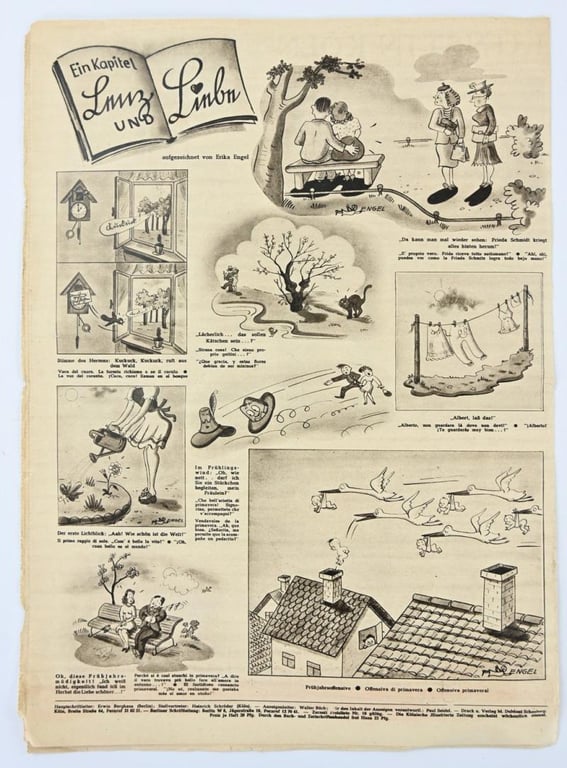 German Magazine kölnische illustrierte zeitung April 22th, 1943