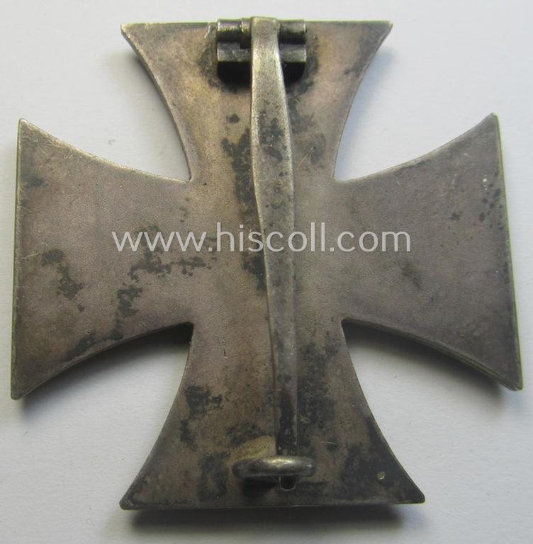 'Eisernes Kreuz 1. Klasse' being a non-maker-marked and/or fully untouched example by by the desirable 'Hersteller' named: 'Klein & Quenzer A.G.'