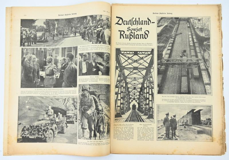 German Berliner Illustrierte Zeitung Newspaper 1940