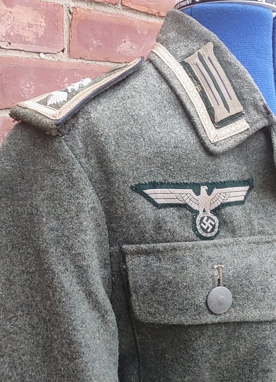 WW2 German M43 Army NCO Medics Combat Tunic