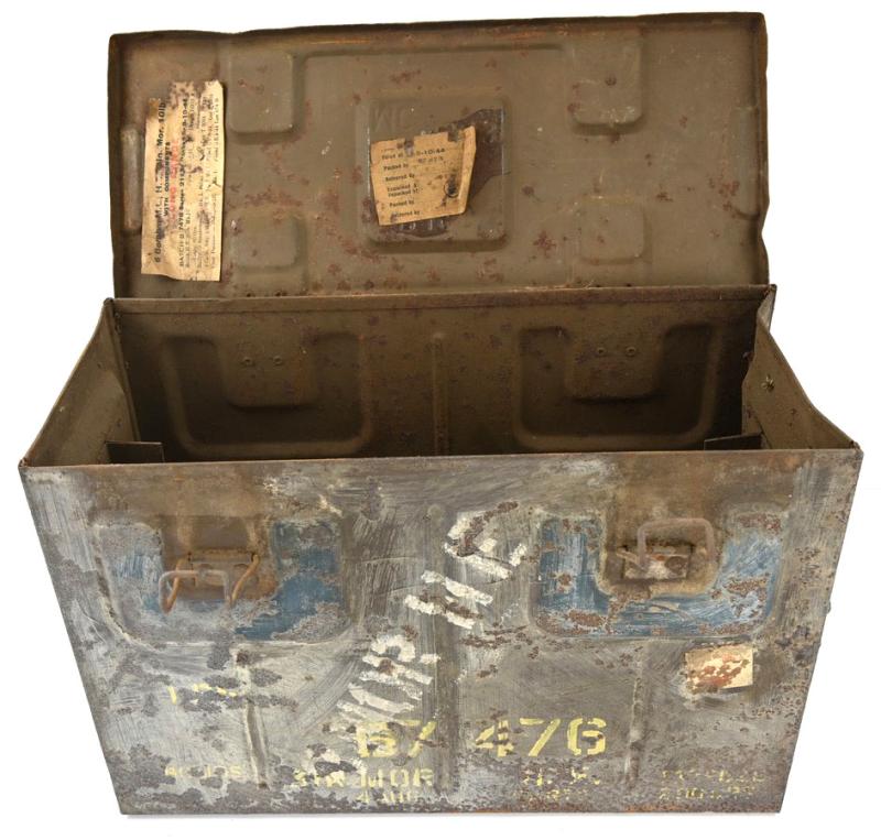 British WW2 3' Mortar Ammo Box