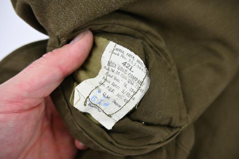 US WW2 Officer Army Service Dress 'Oise'