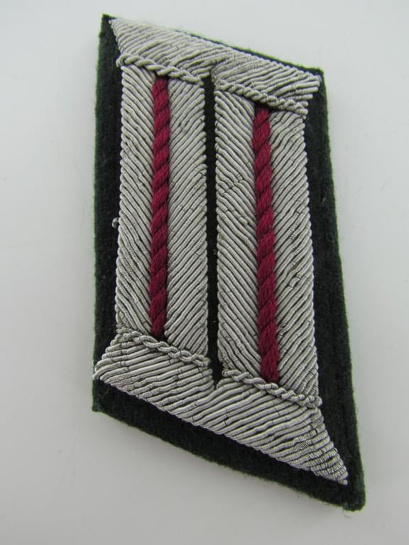 Wehrmacht Heer Nebelwerfer ( Smoke Troops ) Officers Collar Tabs