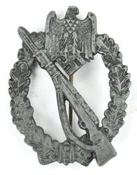 German Infantry Assault Badge in Silver 'HA'