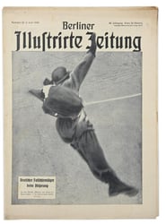 German Berliner Illustrierte Zeitung Newspaper June 1940
