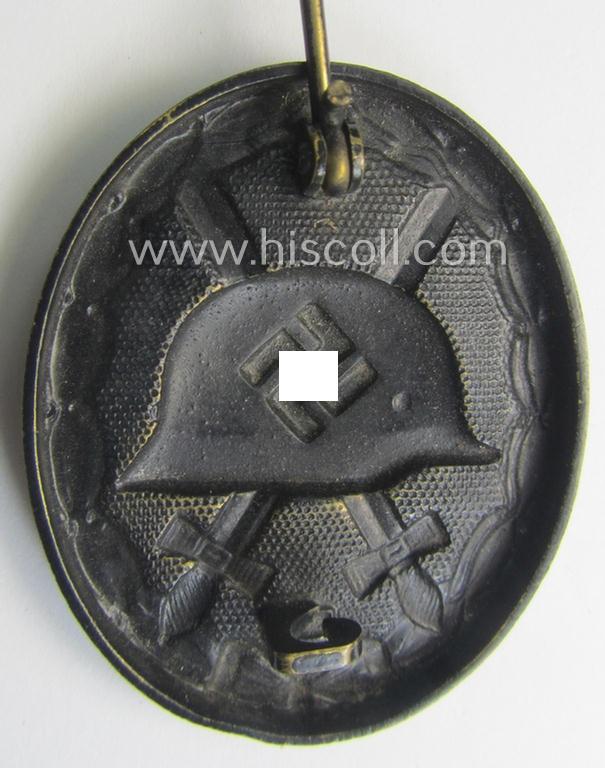 Early-period, black-class wound-badge (or: 'Verwundeten-Abzeichen in Schwarz')