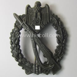 Hardly used, 'Infanterie Sturmabzeichen in Bronze' being a...