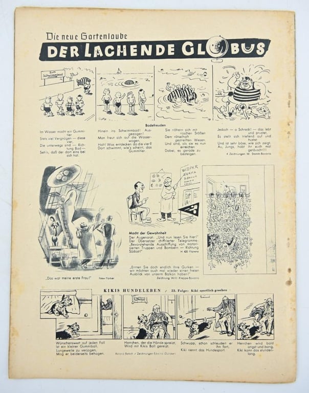 German Magazine 'Die Neue Gartenlaube' 10 July 1940
