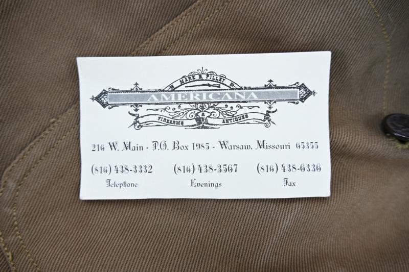 US pre-WW1 M1912 Summer Field Jacket