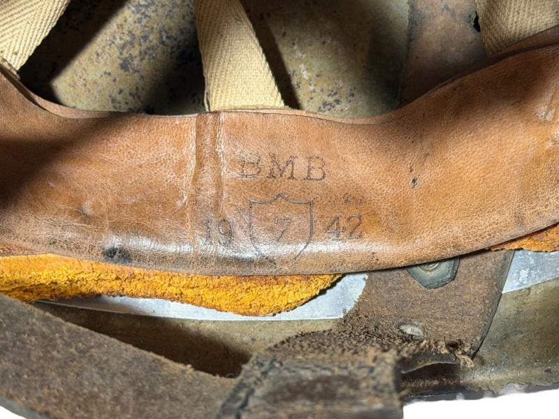 British Airborne Paratrooper Helmet BMB 42