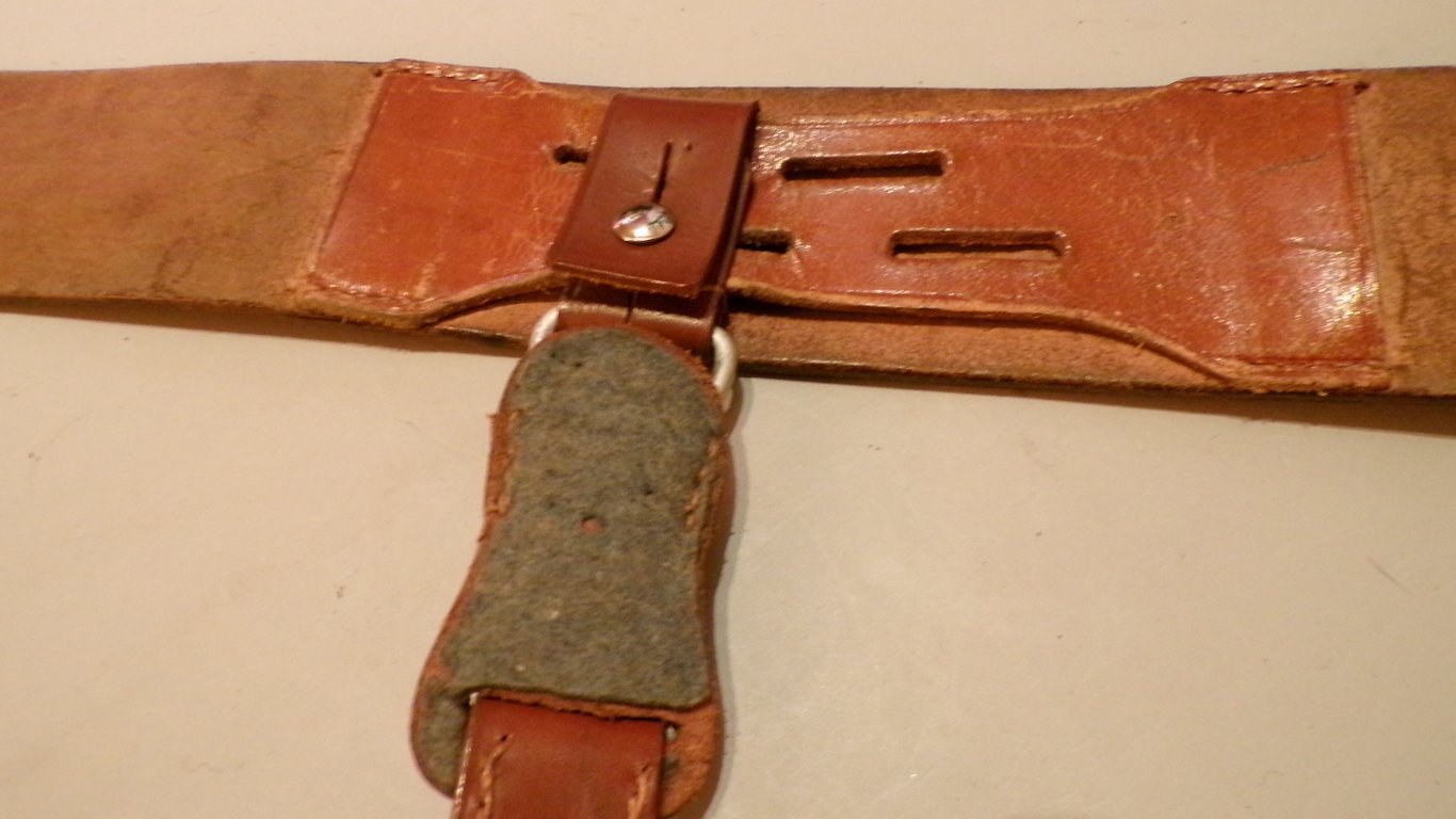 Luftwaffe officers belt and shoulderstrap