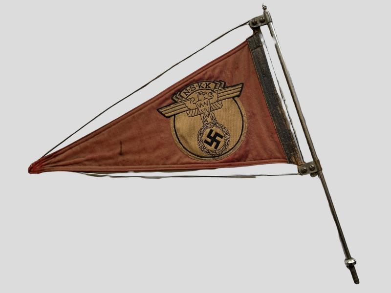 NSKK Vehicle Pennant with Frame