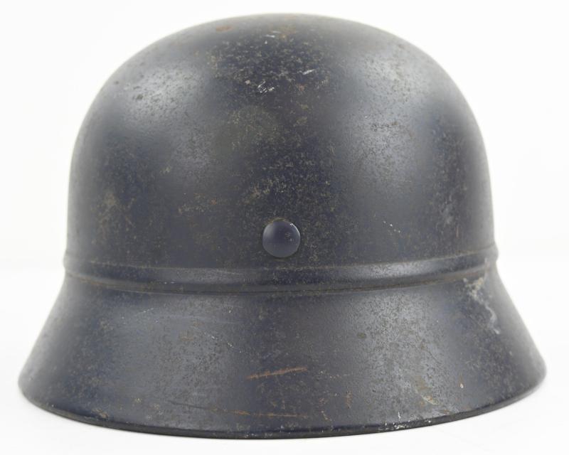 German M35 Luftschutz Beaded Helmet