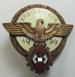 'HJ'- ('Hitlerjugend') ie. 'BDM'- ('Bund Deutscher Mädel') related:...