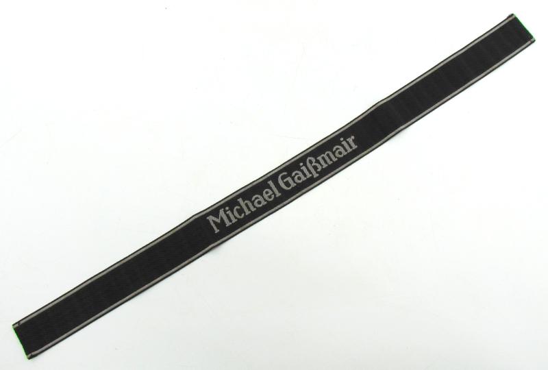 Waffen-SS cufftitle SS-Gebirgs-Regiment 12 ‘Michael Gaissmair’, 6. SS-Gebirgs-Division ‘Nord’