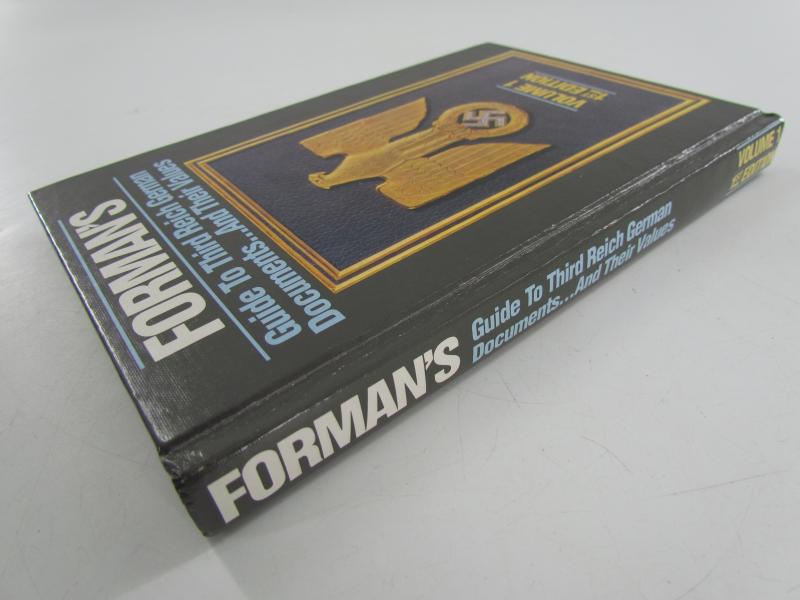 Book : Forman's Guide to Third Reich Documents