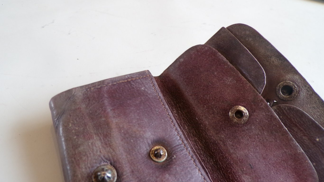 Wallet with 18 Original Coins & Eagle Imprint