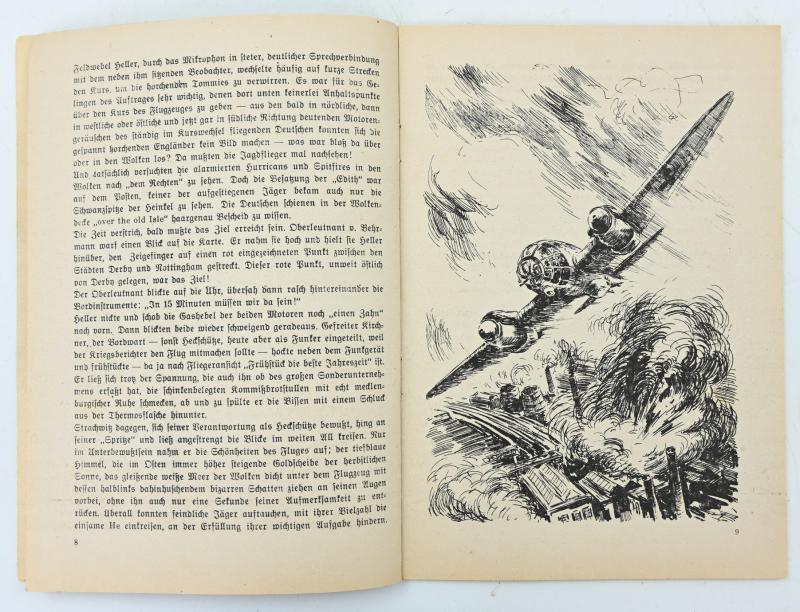 German Hitler Youth Booklet 'Husarenstreich auf Englischem Boden'