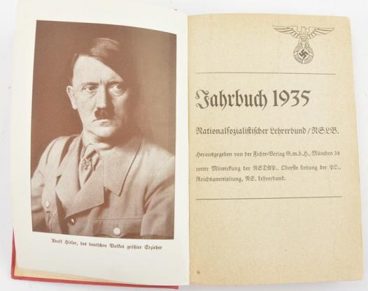 German NSDAP/NSLB Yearbook 1935
