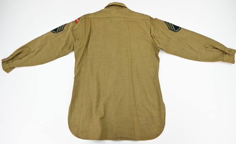 US WW2 78th Infantry Division Wool Shirt