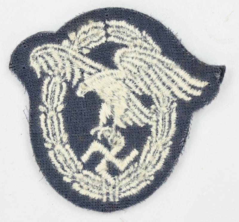 German LW Observer badge Cloth Version