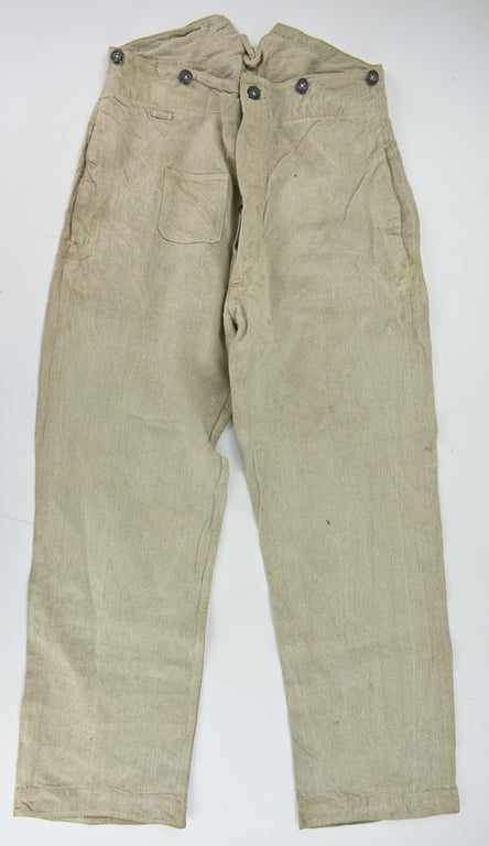 German WH Drillich Uniform Set