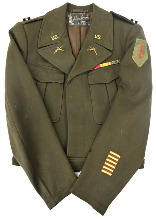 US WW2 1st Infantry Division, 26th Infantry Regiment Officer Grouping