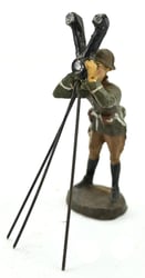 German Elastolin Toy Figure 'Artillery Beobachter'