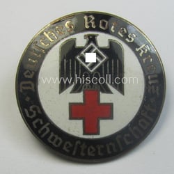 DRK nurses'-badge entitled: 'Schwesternschaft'