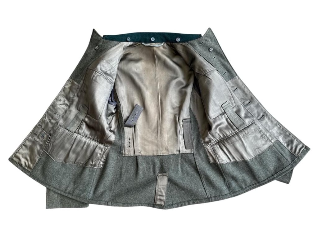 Wehrmacht Heer M43 Tunic with upgraded M36 collar