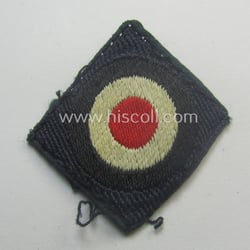 WH (Kriegsmarine) 'standard-issue'-pattern side-cap-cocarde (ie. 'Kokarde für Schiffchenmütze')...