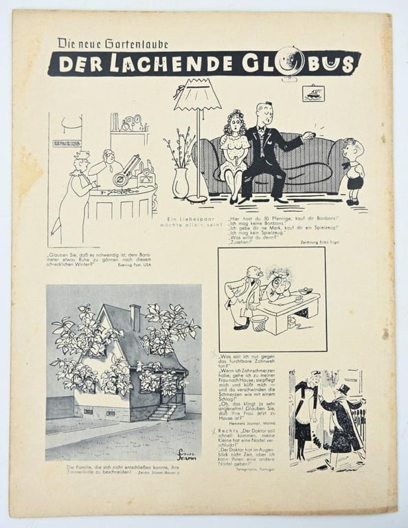 German Magazine 'Die Neue Gartenlaube' 8 May 1940