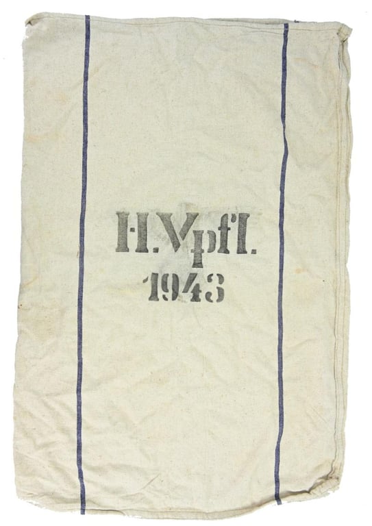 German WH Hvpl Bag 1943