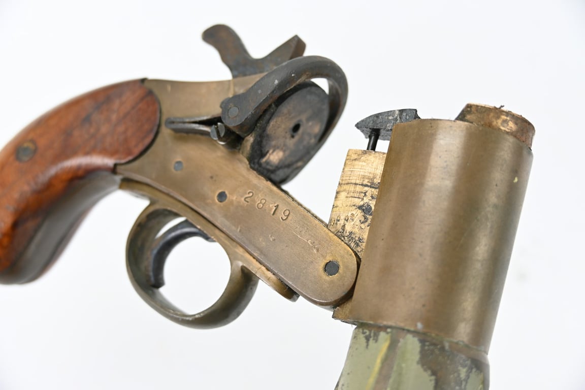 British WW2 Schermuly Line Throwing Pistol