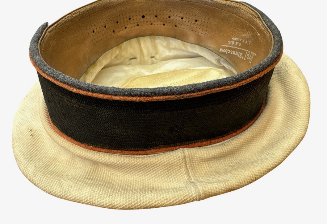 Luftwaffe Tropical EM/NCO Visor Cap for Flying Personnel by "EREL"
