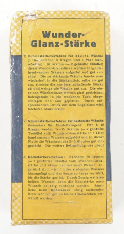 German Third Reich Era Washing Powder