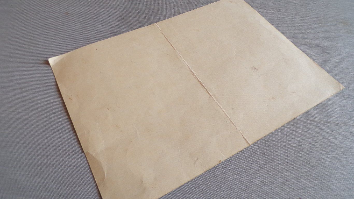 Black Wound Badge with Award Document