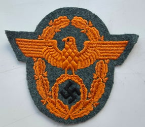 WW2 German Feldgendarmerie arm eagle